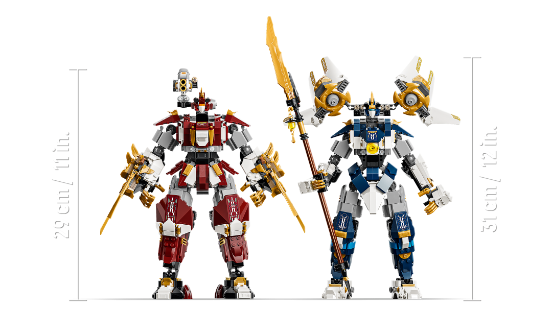 LEGO NINJAGO The Twin Titan Mechs Building Set - 71870