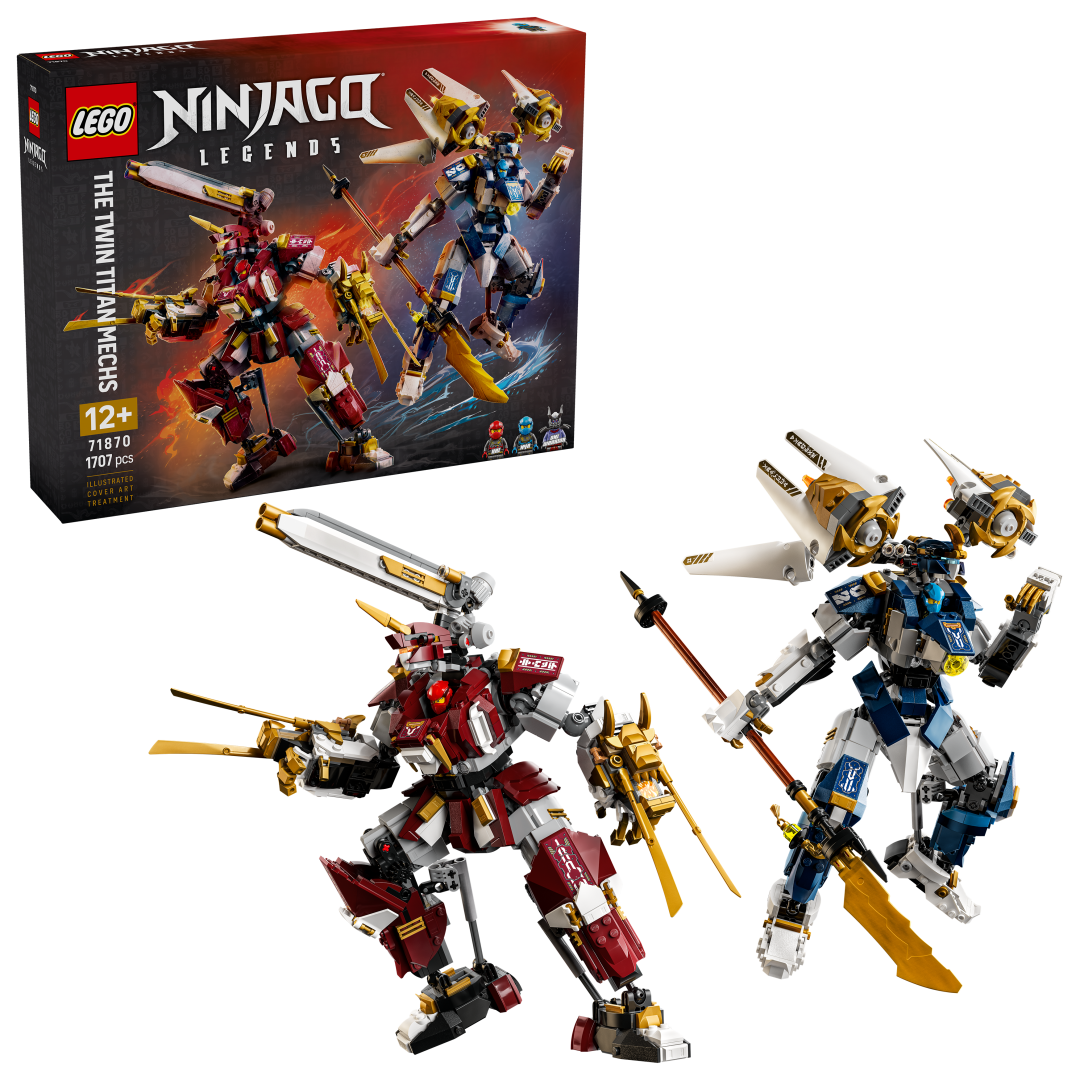 LEGO NINJAGO The Twin Titan Mechs Building Set - 71870