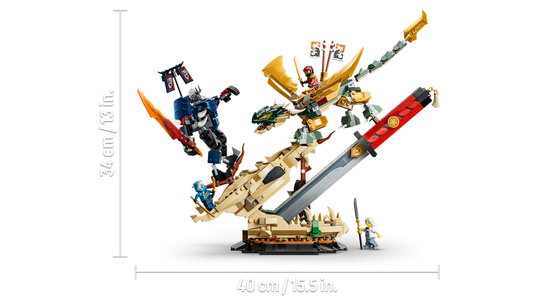 LEGO NINJAGO Battle at the Dragon's Blade Building Set - 71871