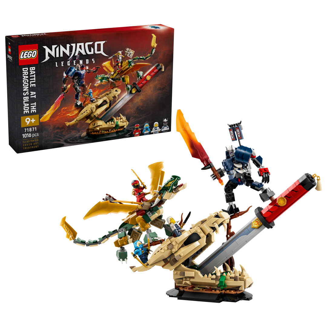 LEGO NINJAGO Battle at the Dragon's Blade Building Set - 71871
