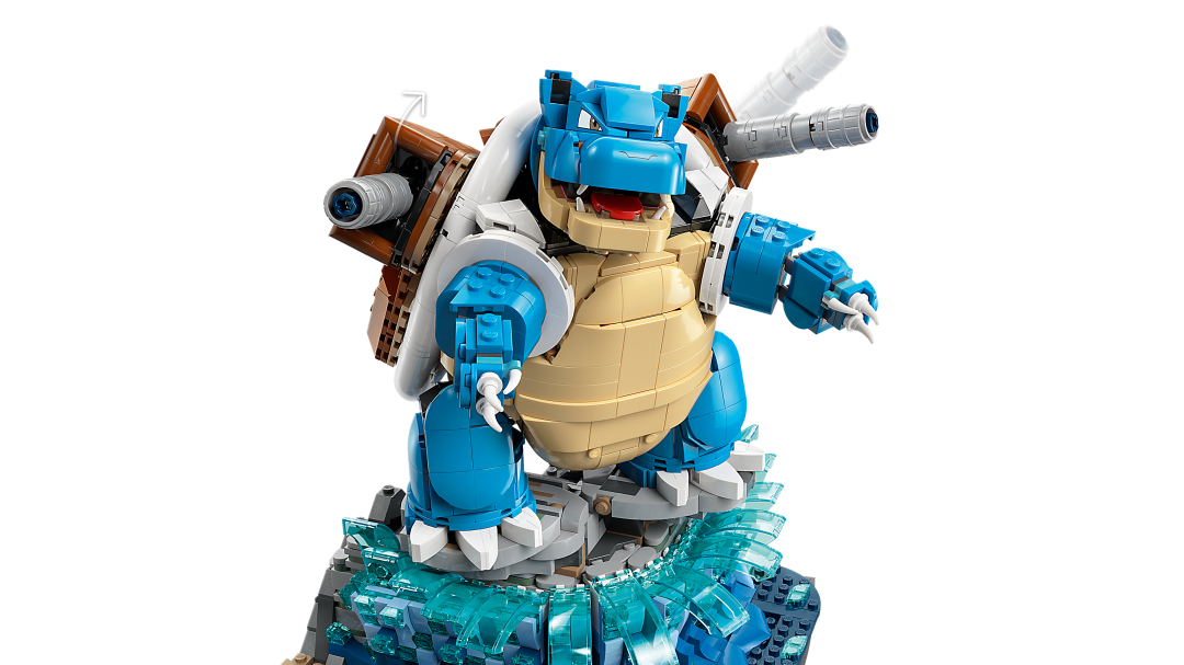 LEGO Pokémon Venusaur, Charizard and Blastoise Building Set - 72153