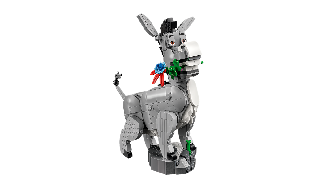 LEGO Icons Shrek, Donkey & Puss in Boots Building Set - 72423
