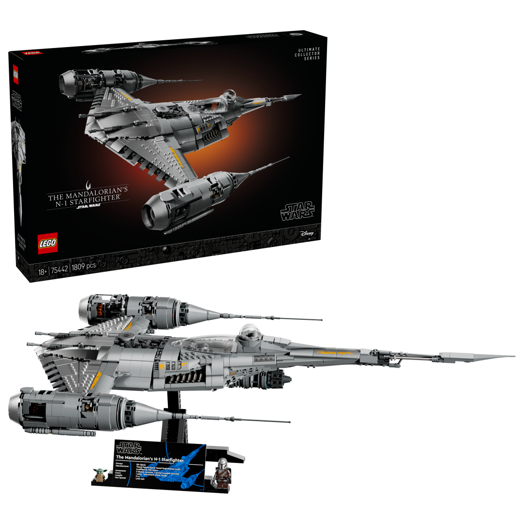 LEGO Star Wars The Mandalorian's N-1 Starfighter Building Set - 75442