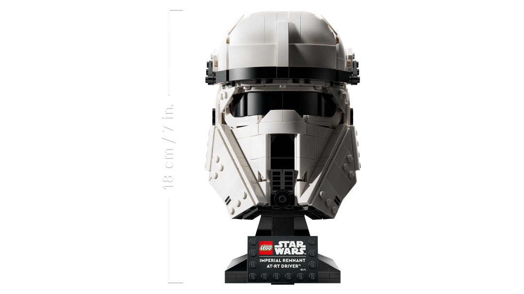 LEGO Star Wars Imperial Remnant AT-RT Driver Helmet Building Set - 75458