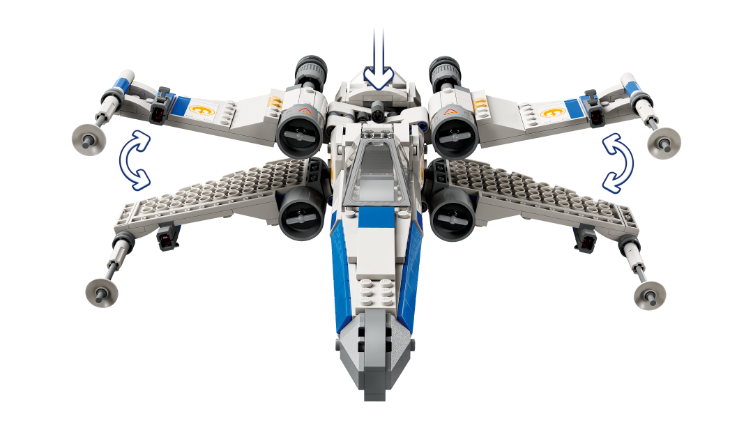 LEGO Star Wars New Republic X-Wing Starfighter Building Set - 75460