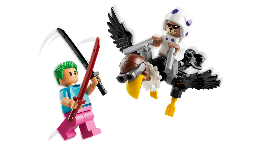 LEGO One Piece Dorry vs. Brogy – Giants of Little Garden Building Set - 75644