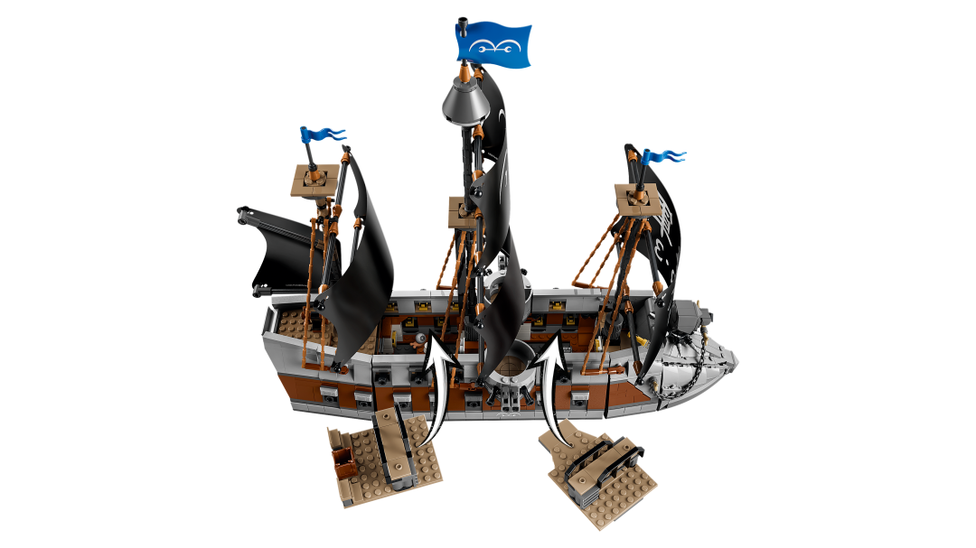 LEGO One Piece Garp's Marine Battleship Building Set - 75646