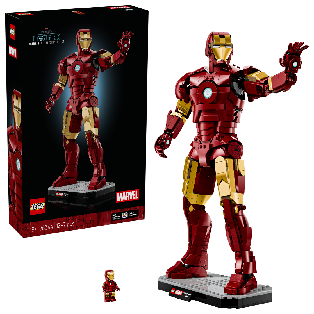 LEGO Marvel Iron Man Mark 3 Collectors' Edition Building Set - 76344