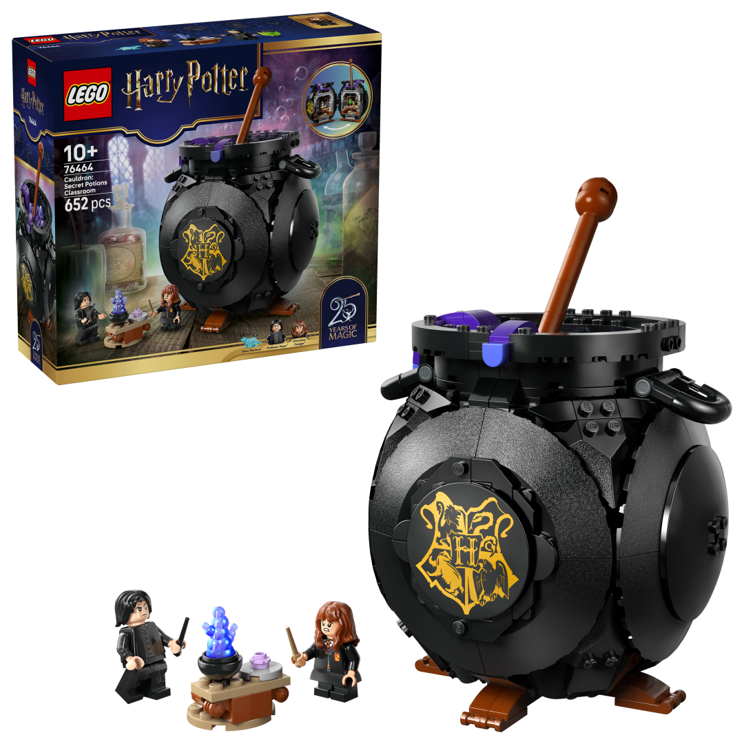 LEGO Harry Potter Cauldron: Secret Potions Classroom Building Set - 76464
