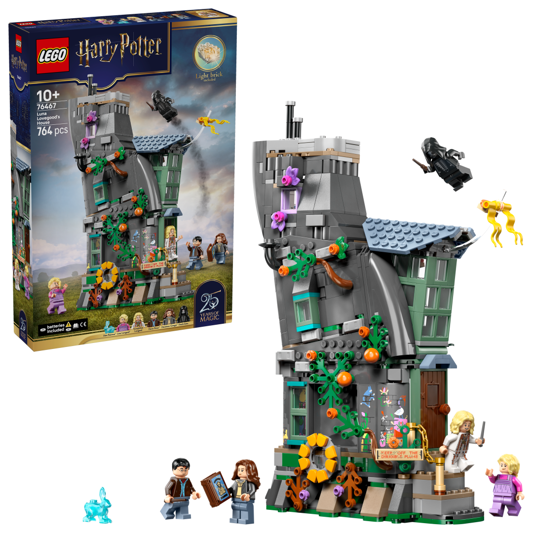 LEGO Harry Potter Luna Lovegood's House Building Set - 76467