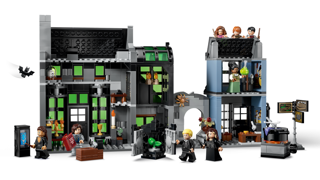 LEGO Harry Potter Knockturn Alley Wizarding Shops Building Set - 76471