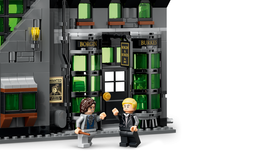 LEGO Harry Potter Knockturn Alley Wizarding Shops Building Set - 76471