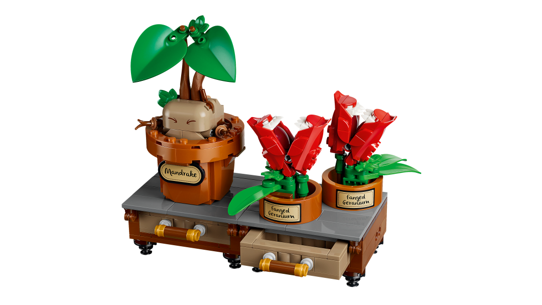 LEGO Harry Potter Hogwarts Herbology Plants Building Set - 76474
