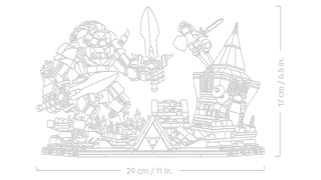 LEGO The Legend of Zelda Ocarina of Time – The Final Battle Building Set - 77093