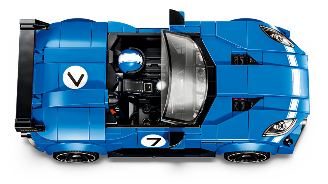 LEGO Speed Champions Jaguar Project 7 & Land Rover Defender Building Set - 77264