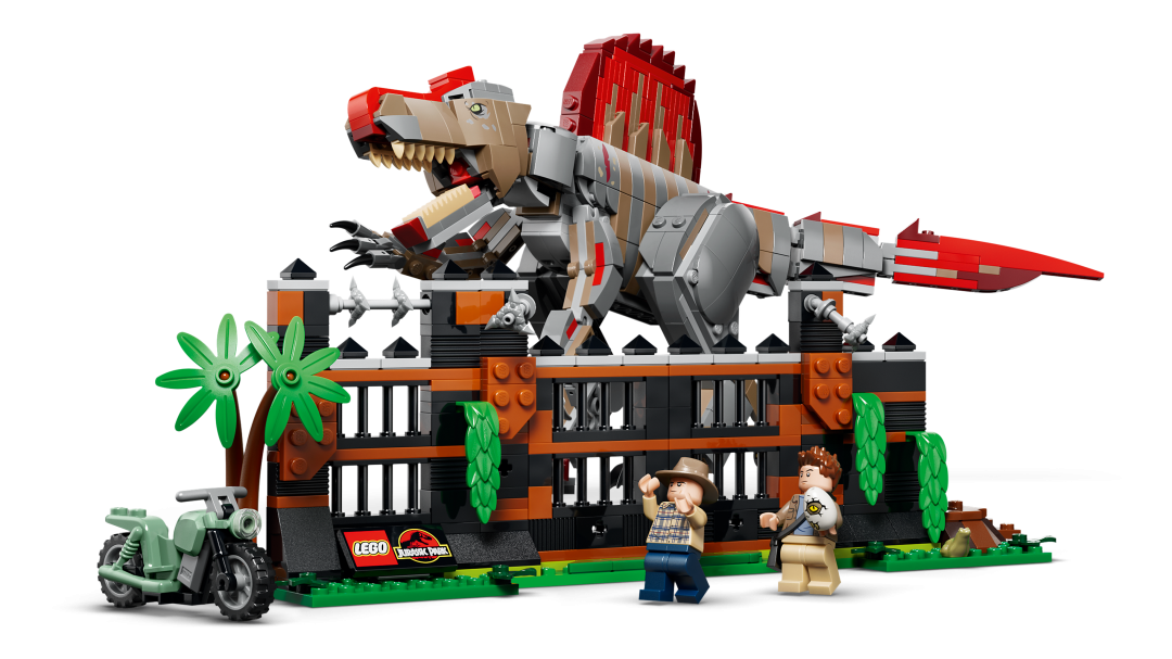 LEGO Jurassic World Spinosaurus Dinosaur Escape Building Set - 77982