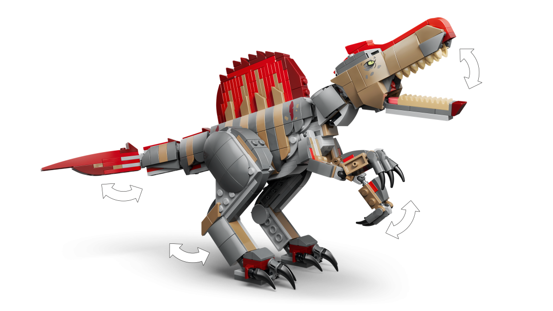 LEGO Jurassic World Spinosaurus Dinosaur Escape Building Set - 77982