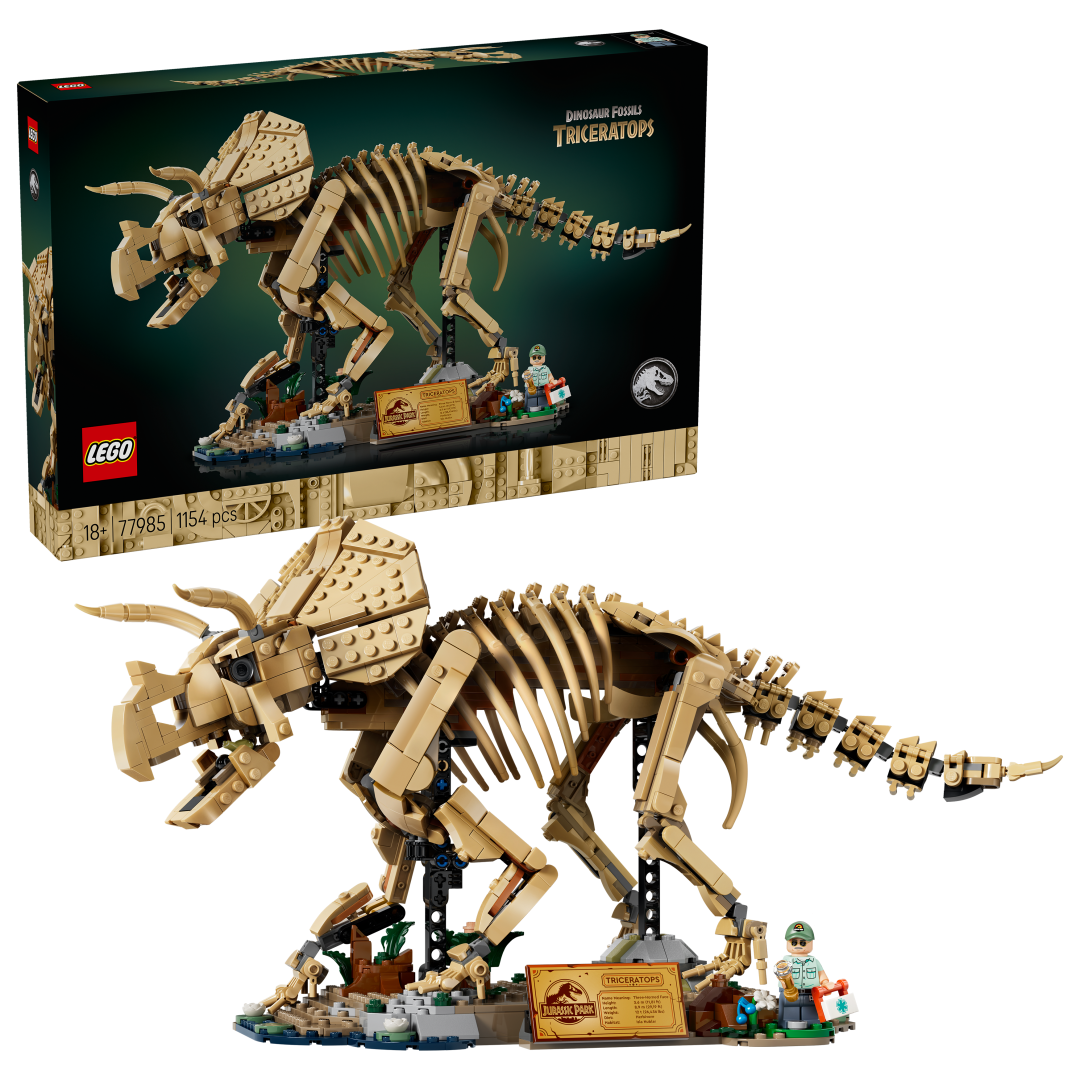 LEGO Jurassic World Dinosaur Fossils: Triceratops Building Set - 77985