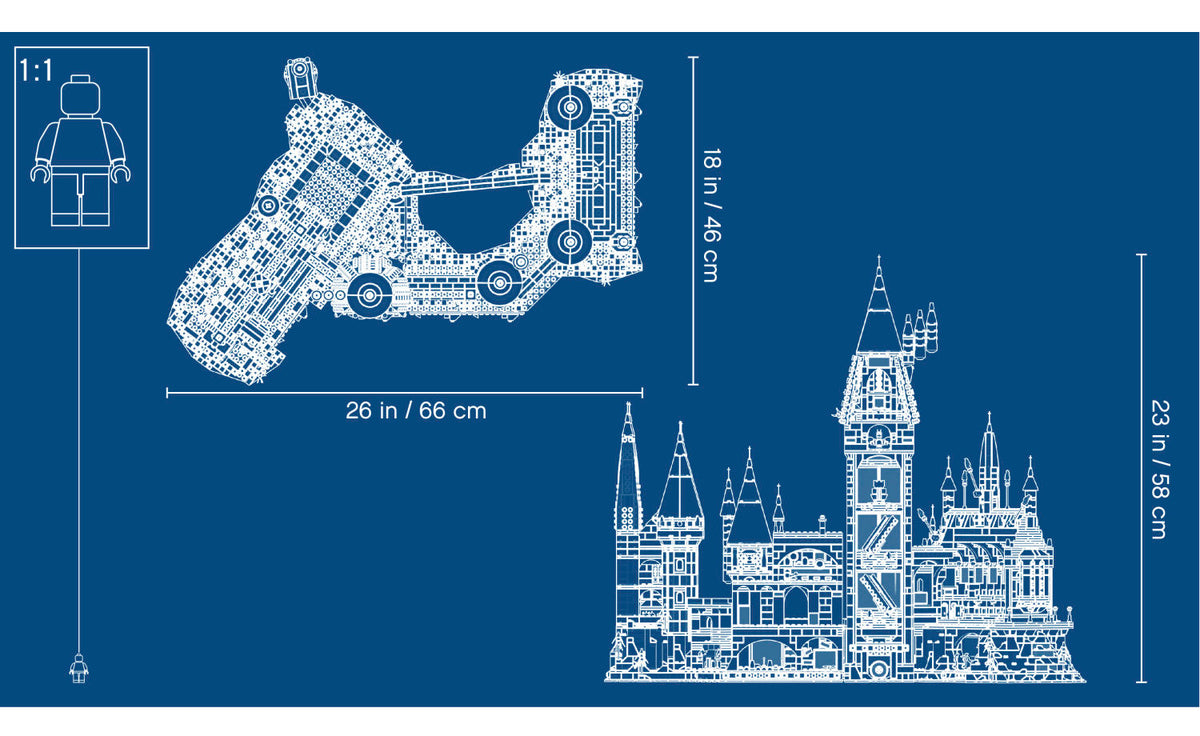 LEGO Harry Potter The Hogwarts Castle Building Set - 71043