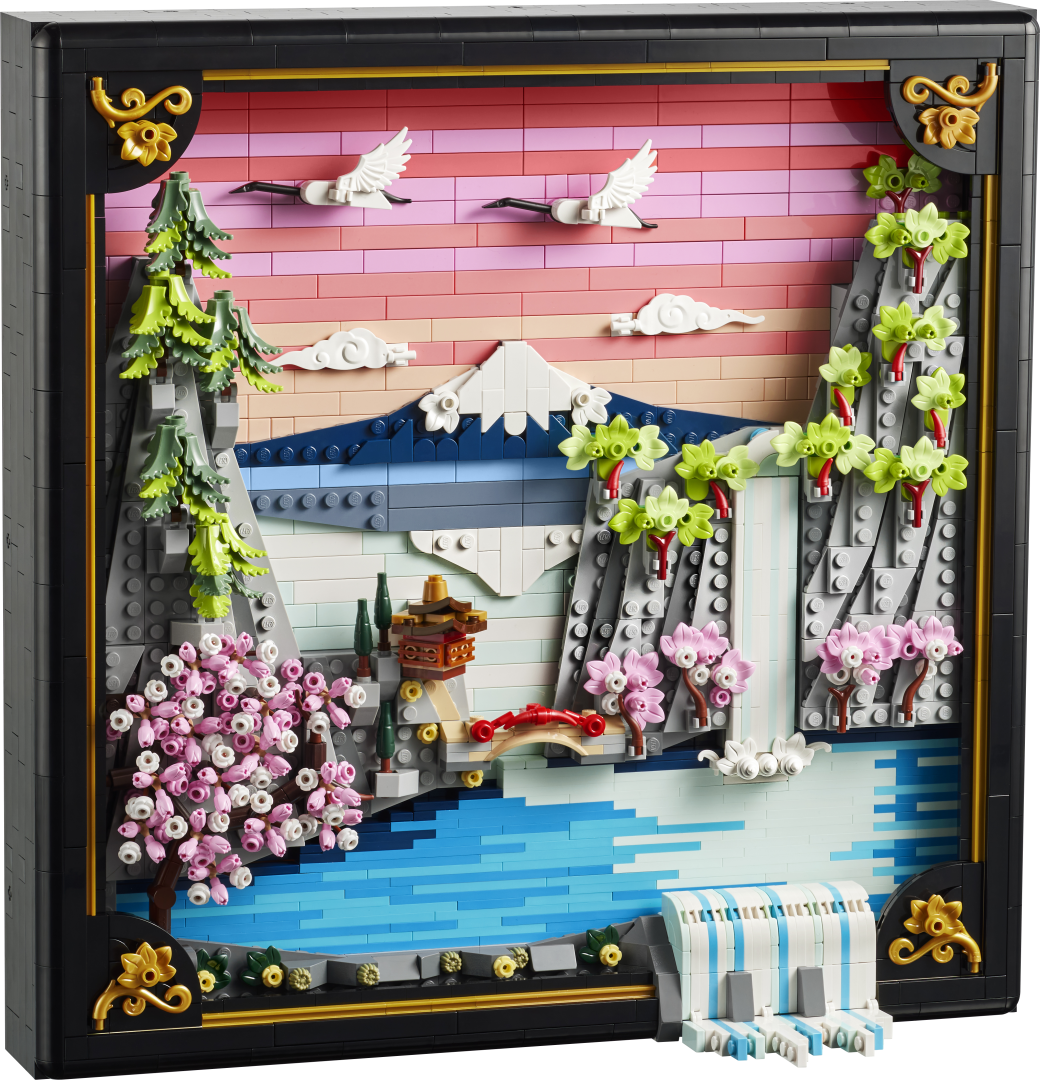 LEGO Art Japanese Cherry Blossom Landscape Building Set - 31218