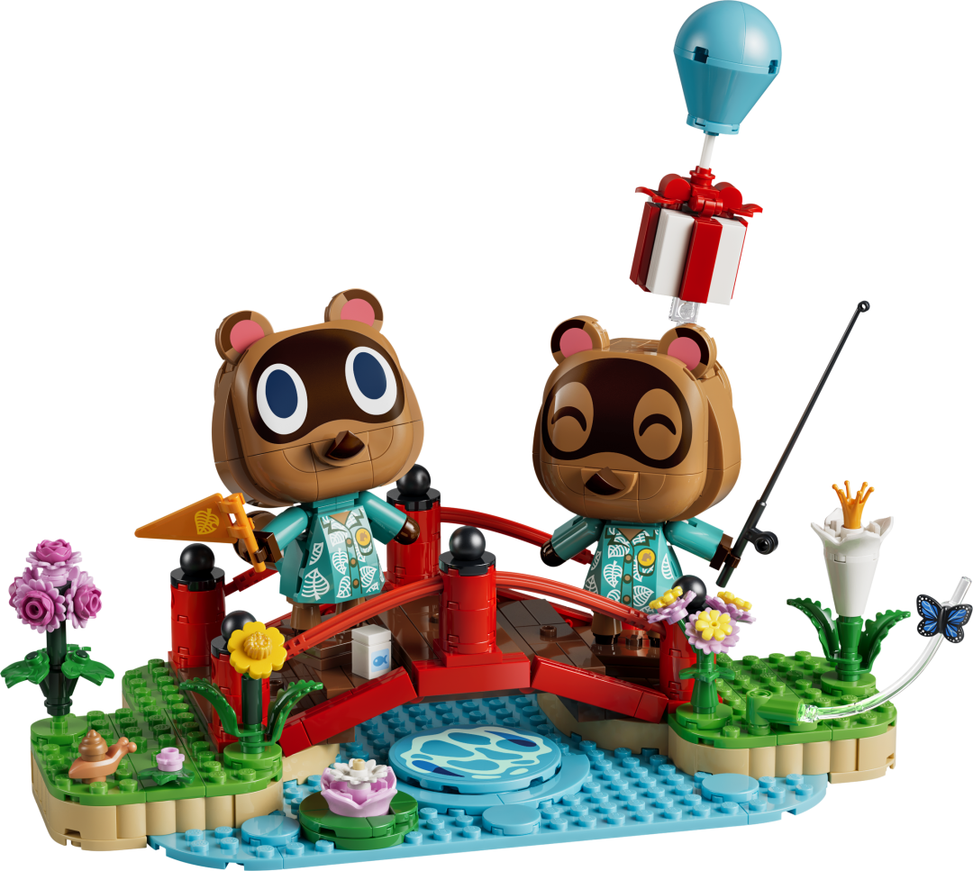 LEGO Animal Crossing Timmy & Tommy's Fun Day Out Building Set - 77059