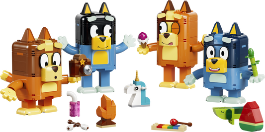 LEGO Bluey Brick-Built Bluey Family Building Set - 11217