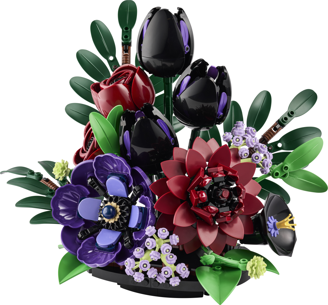 LEGO Botanicals Dark Flower Arrangement Building Set - 11513