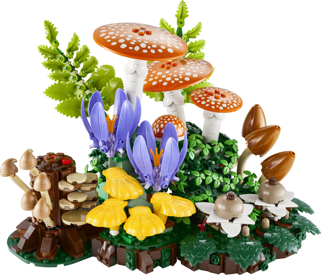 LEGO Botanicals Woodland Mushrooms Building Set - 11505