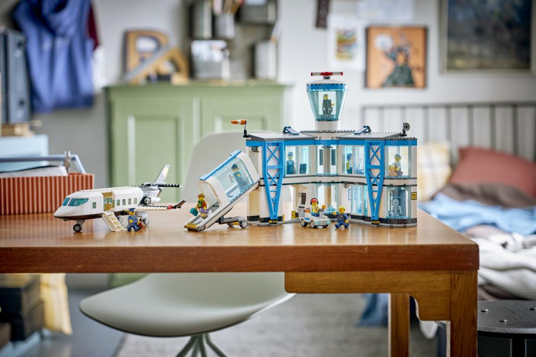 LEGO City Airport with Airplane Building Set - 60502