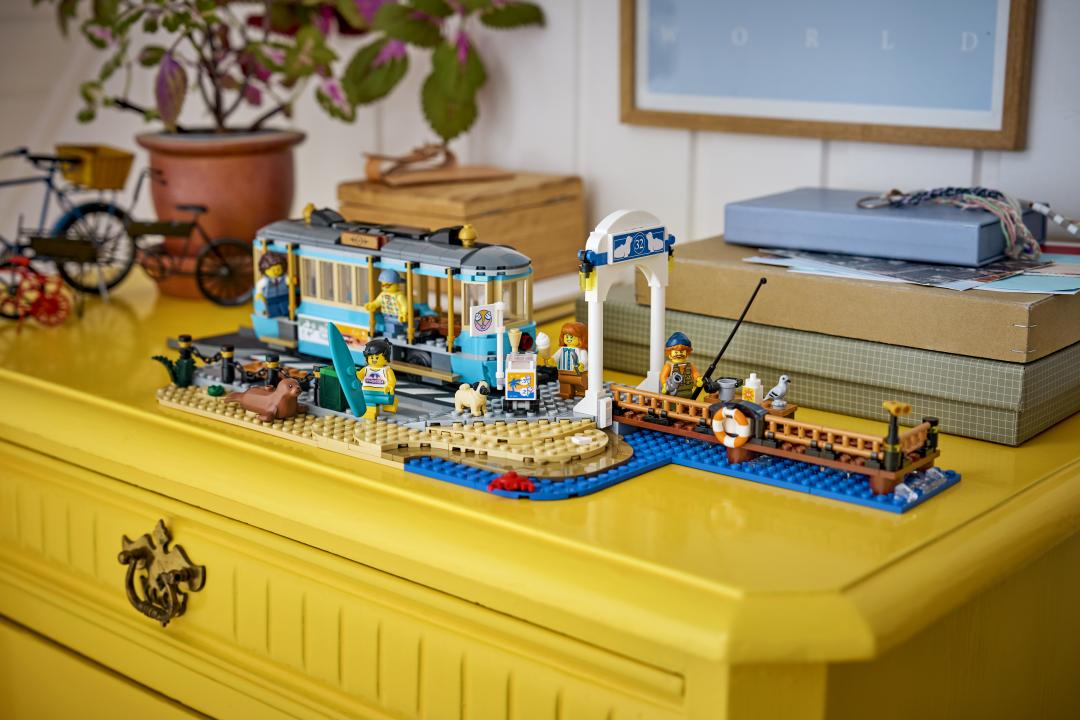 LEGO City Classic Beach Streetcar Building Set - 60506