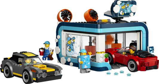 LEGO City Drive-Through Car Wash Building Set - 60497