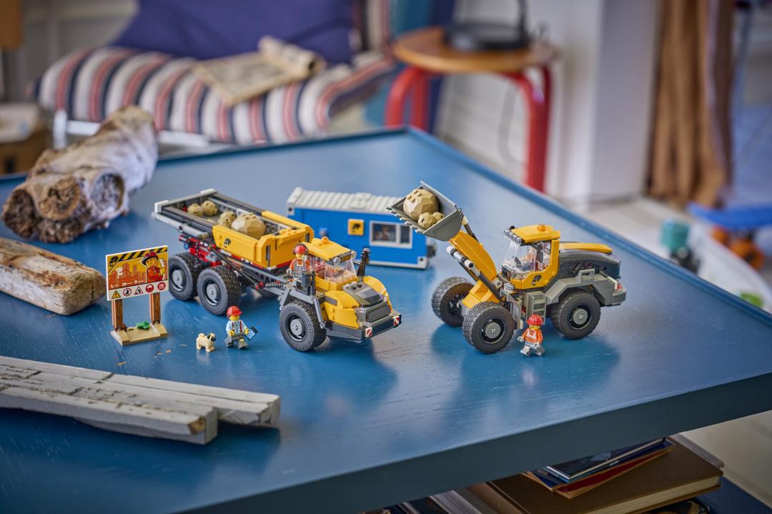 LEGO City Dump Truck & Front End Loader Building Set - 60494