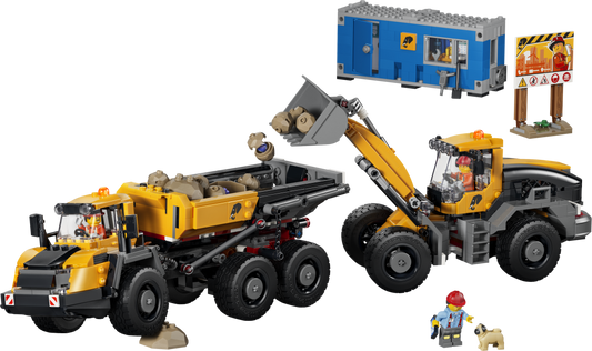 LEGO City Dump Truck & Front End Loader Building Set - 60494