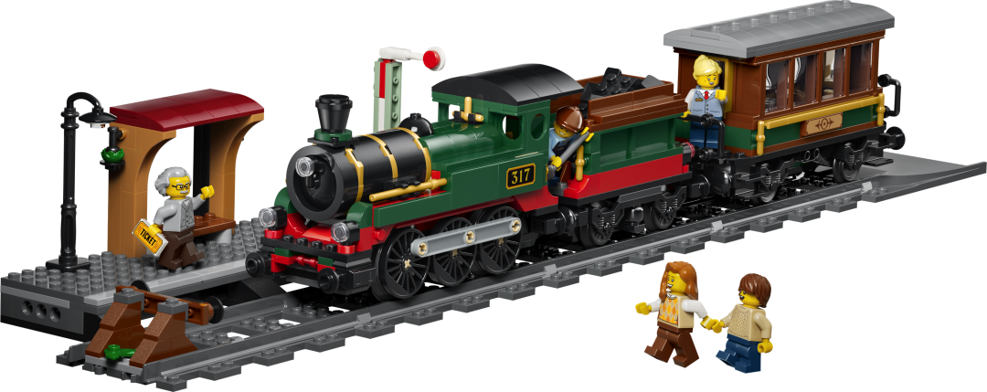 LEGO City Vintage Steam Train Building Set - 60511