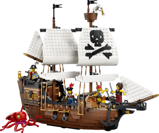 LEGO Creator 3-in-1 Iconic Pirate Ship Building Set - 31387