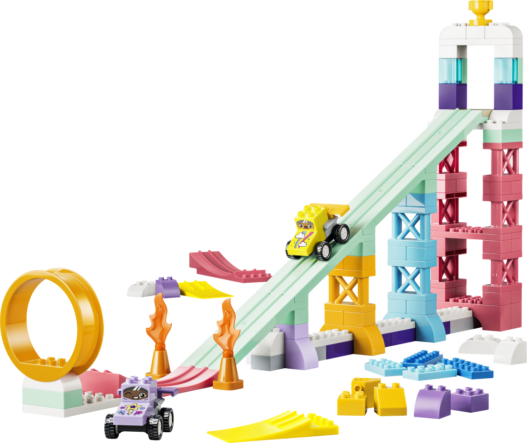 LEGO DUPLO 3-in-1 Creative Ramps with Vehicles Building Set - 10478