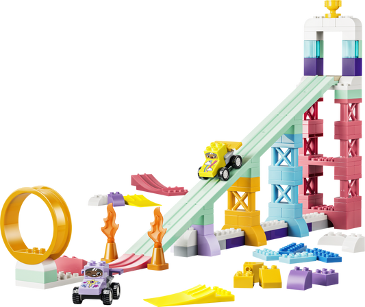 LEGO DUPLO 3-in-1 Creative Ramps with Vehicles Building Set - 10478