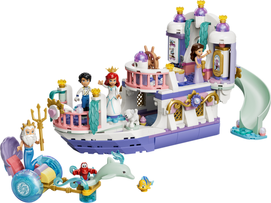 LEGO Disney Ariel's Royal Wedding Boat Building Set - 43299