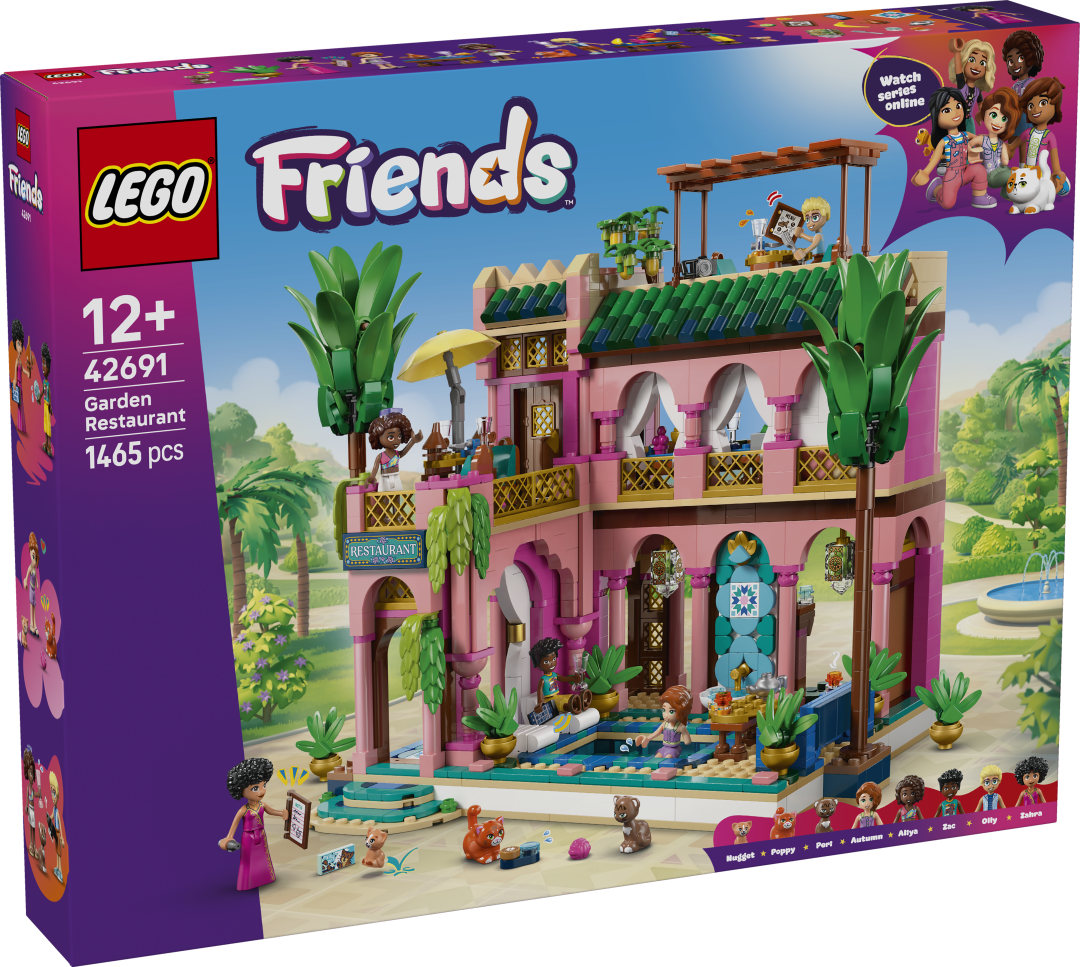 LEGO Friends Garden Restaurant Building Set - 42691