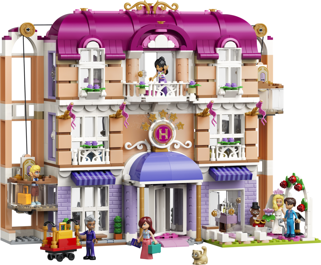 LEGO Friends Heartlake City Grand Hotel Building Set - 42704