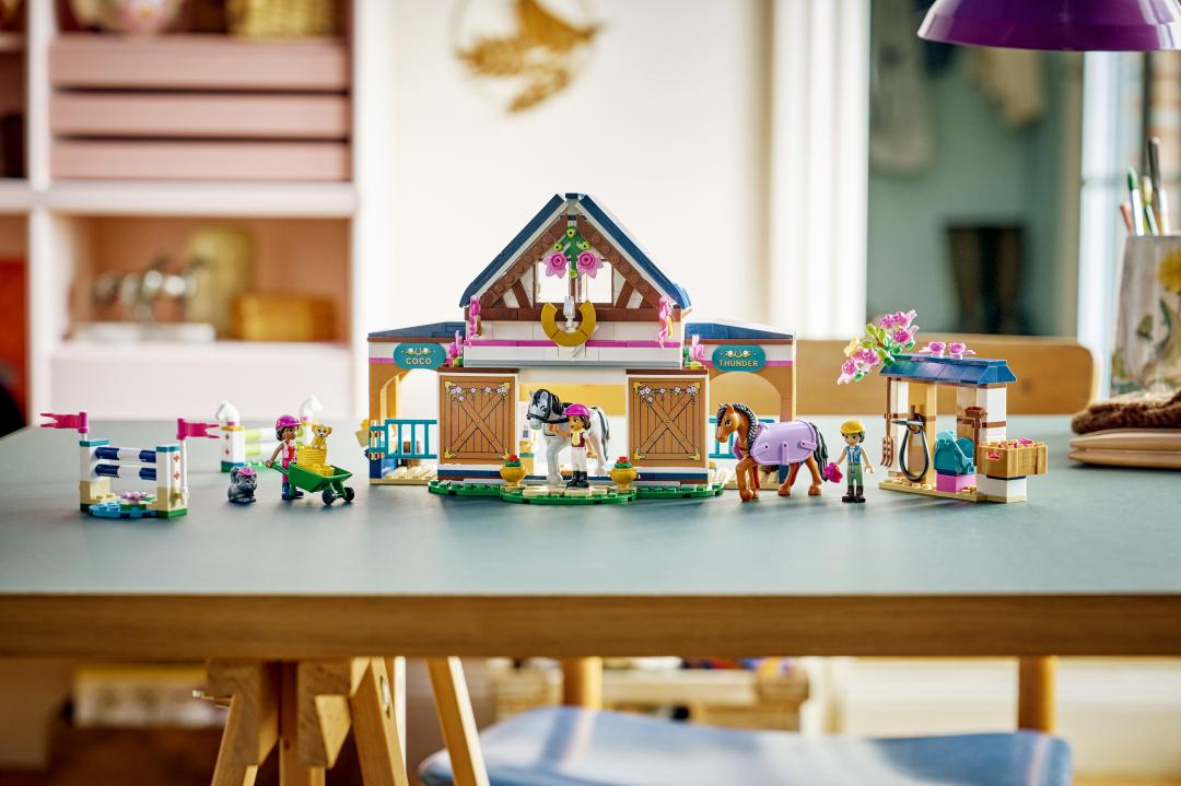 LEGO Friends Horse Stable and Riding Academy Building Set - 42688