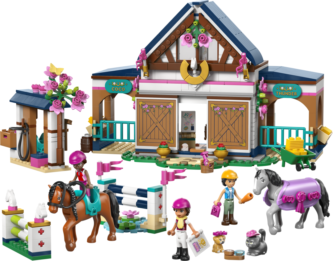 LEGO Friends Horse Stable and Riding Academy Building Set - 42688
