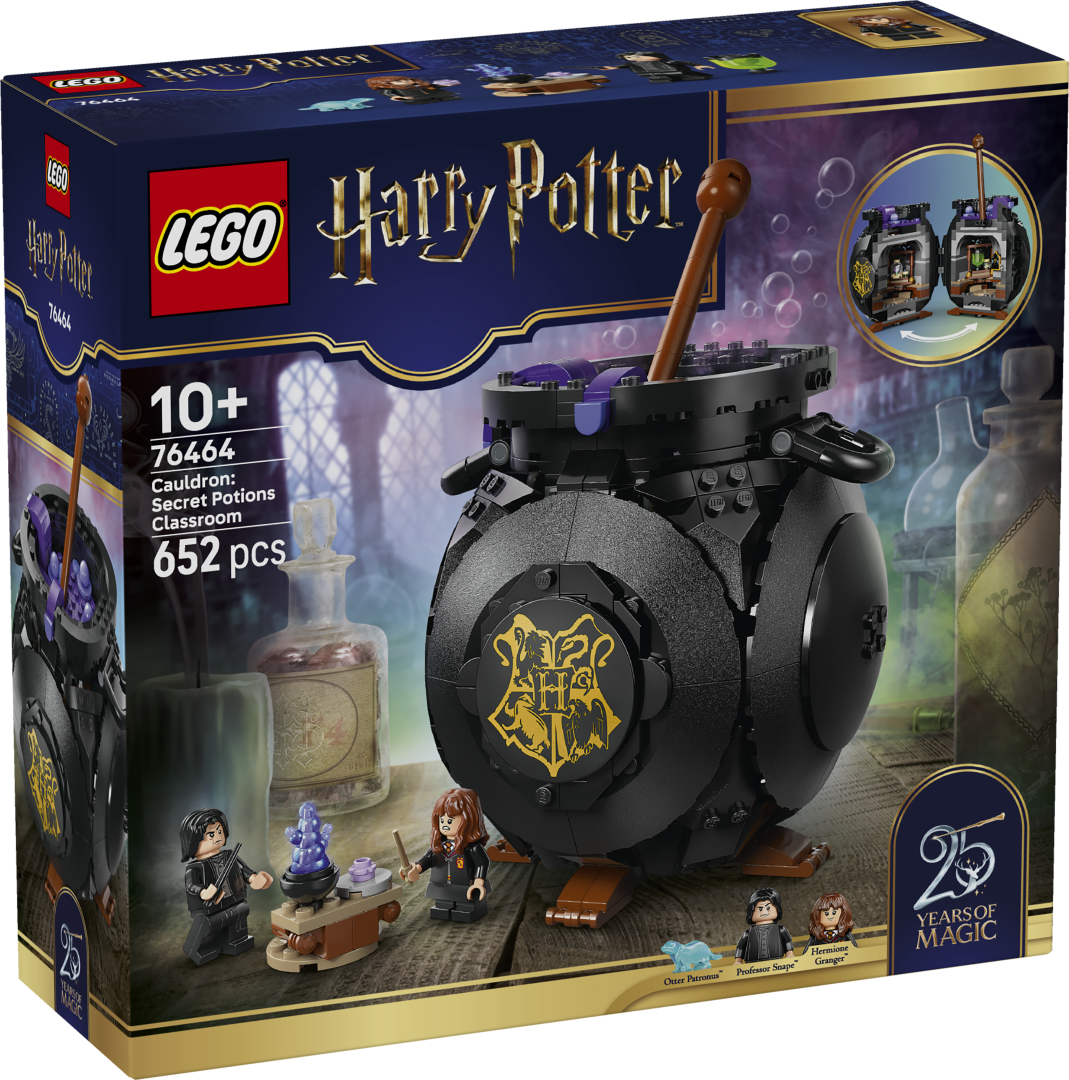 LEGO Harry Potter Cauldron: Secret Potions Classroom Building Set - 76464