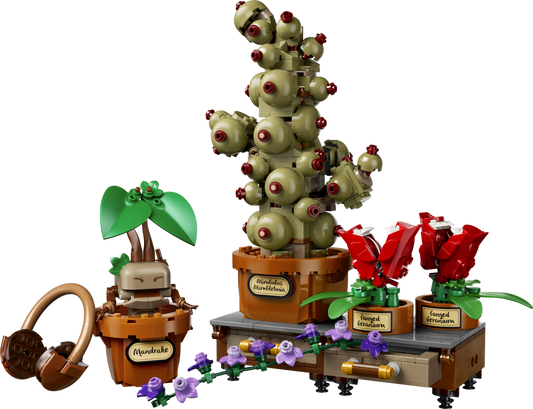LEGO Harry Potter Hogwarts Herbology Plants Building Set - 76474