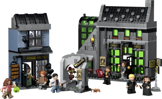 LEGO Harry Potter Knockturn Alley Wizarding Shops Building Set - 76471