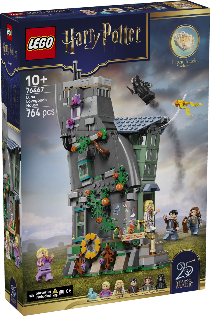 LEGO Harry Potter Luna Lovegood's House Building Set - 76467