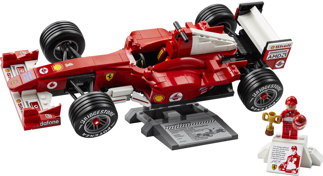 LEGO Icons Ferrari F2004 & Michael Schumacher Building Set - 11375