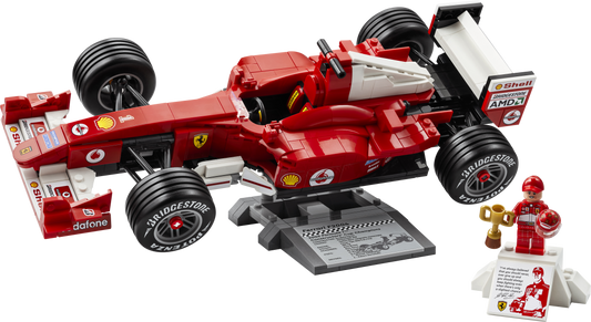 LEGO Icons Ferrari F2004 & Michael Schumacher Building Set - 11375