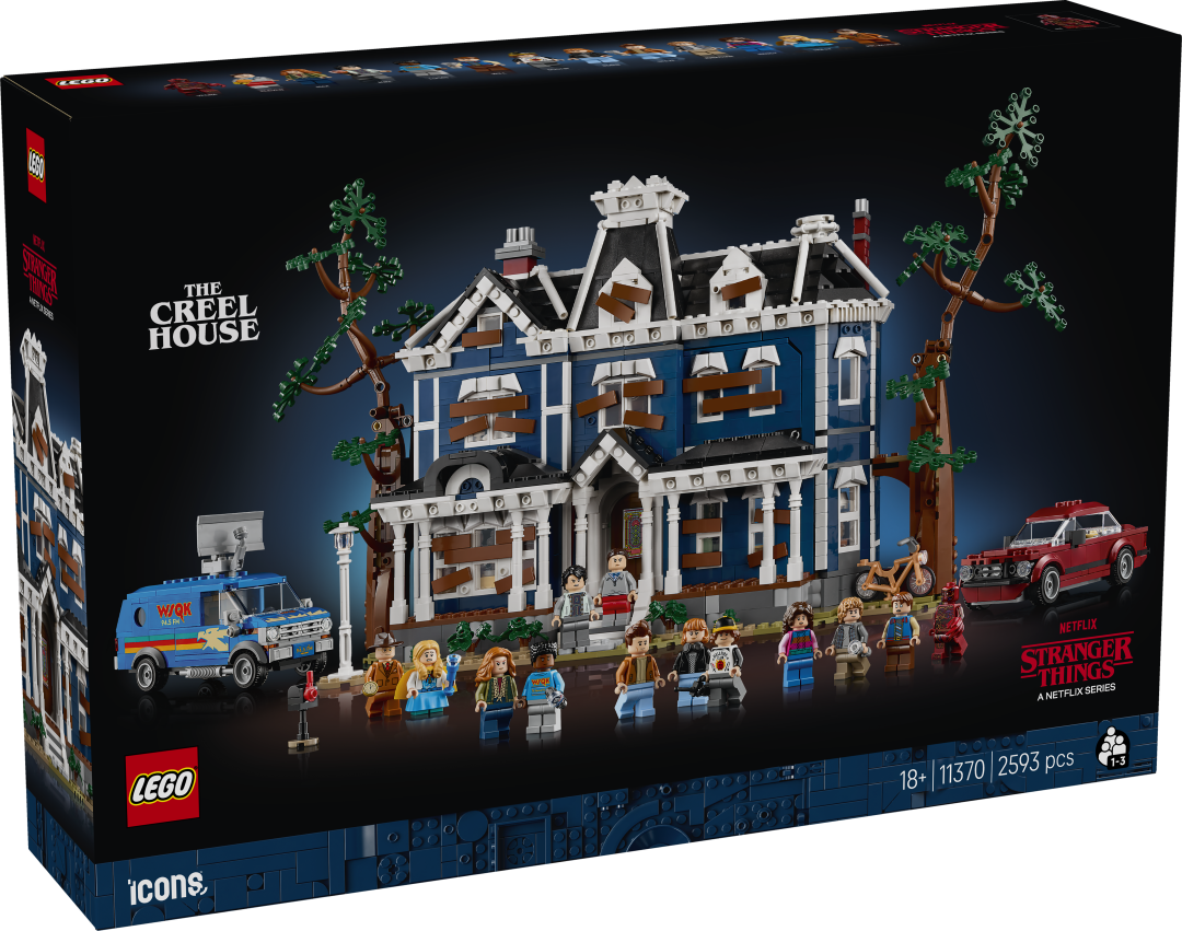 LEGO Icons Stranger Things: The Creel House Building Set - 11370