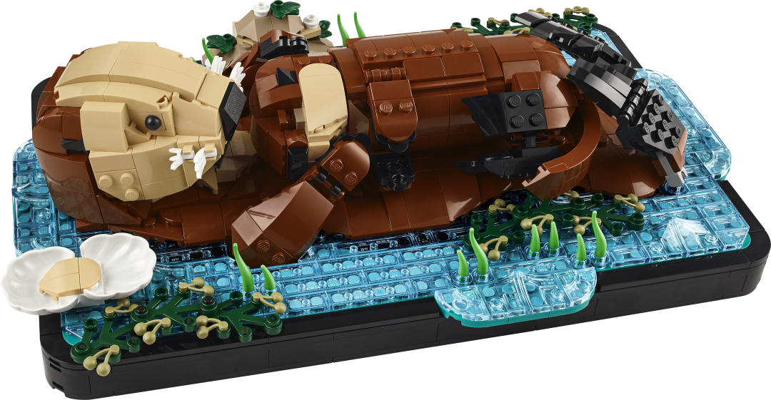 LEGO Ideas Floating Sea Otters Building Set - 21366